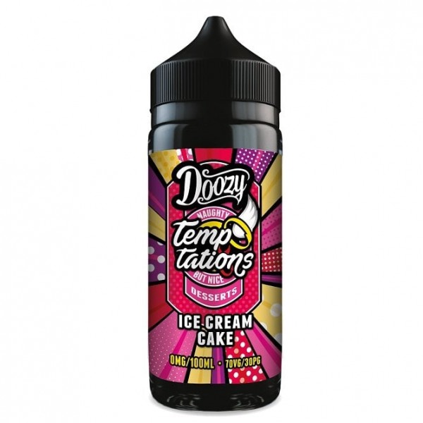 Ice Cream Cake E Liquid - Doozy Temptations (100ml Shortfill)