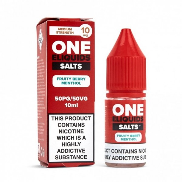 Fruity Berry Menthol Nic Salt E Liquid (10ml)