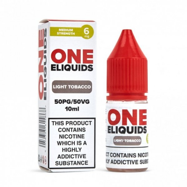 Light Tobacco E Liquid - 50/50 Series (10ml)