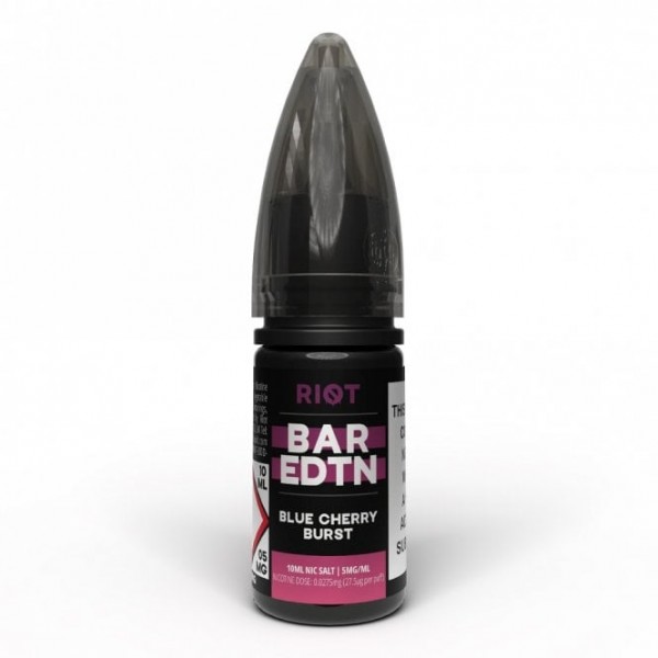 Blue Cherry Burst Nic Salt E Liquid - Bar Edition (10ml)