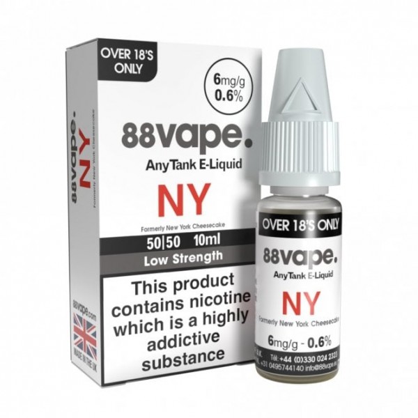 NY (New Yorker) E Liquid - AnyTank Series (10ml)