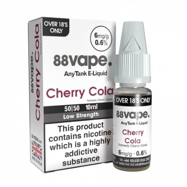 Cherry Cola (Cherry Coola) E Liquid - Anytank Series (10ml)
