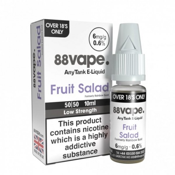 Fruit Salad (Rainbow Burst) E Liquid - Anytank Series (10ml)