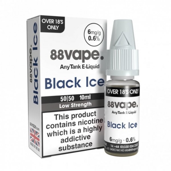 Black Ice E Liquid - Anytank Series (10ml)