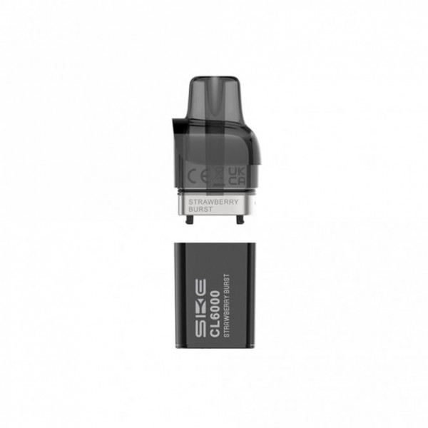 Strawberry Burst Nic Salt Vape Pods - CL6000 Series
