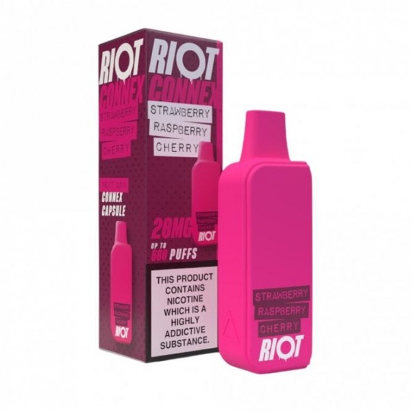 Strawberry Raspberry Cherry Nic Salt E Liquid Pod