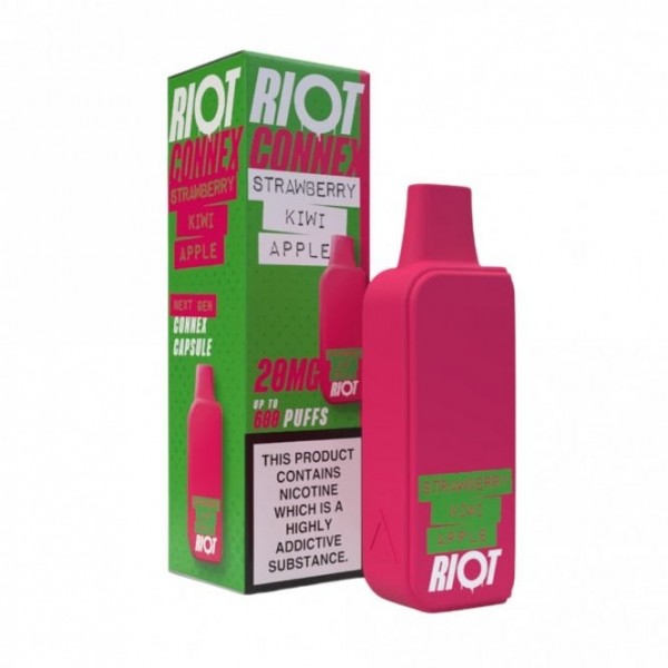 Strawberry Kiwi Apple Nic Salt E Liquid Pod
