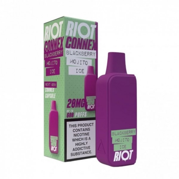 Blackberry Mojito Ice Nic Salt E Liquid Pod