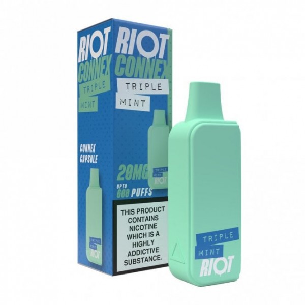 Triple Mint Nic Salt E Liquid Pod