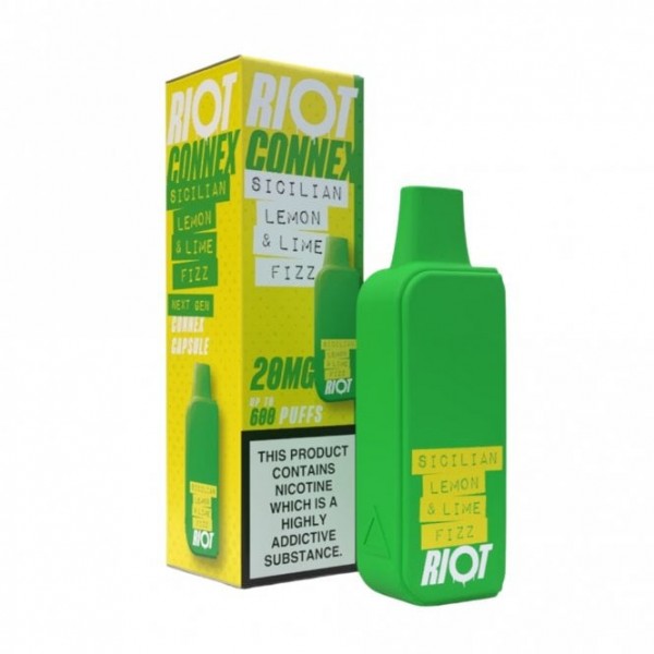 Sicilian Lemon & Lime Nic Salt E Liquid Pod