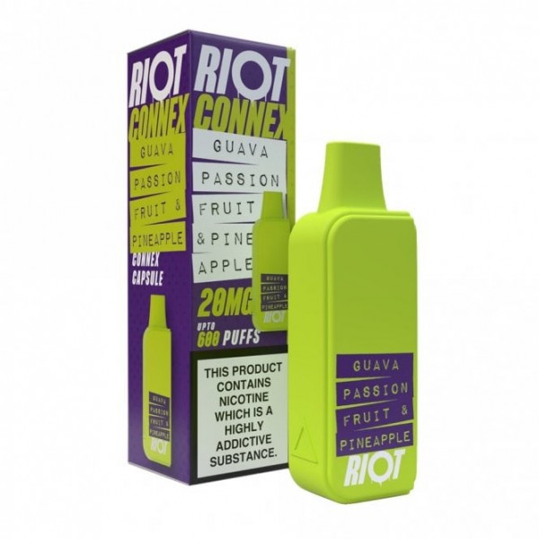 Guava, Passionfruit & Pineapple Nic Salt E Liquid Pod