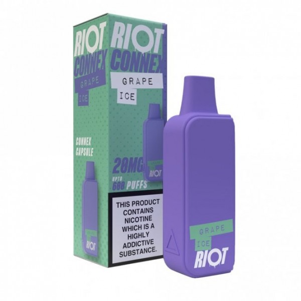 Grape Ice Nic Salt E Liquid Pod
