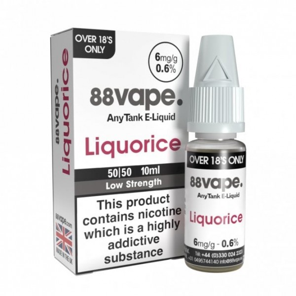 Liquorice E Liquid - AnyTank & Original Series (10ml)