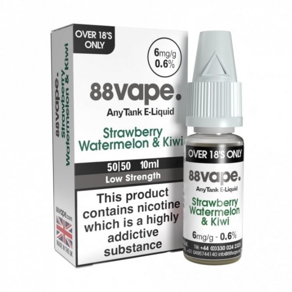 Strawberry Watermelon & Kiwi E Liquid - Anytank Series (10ml)