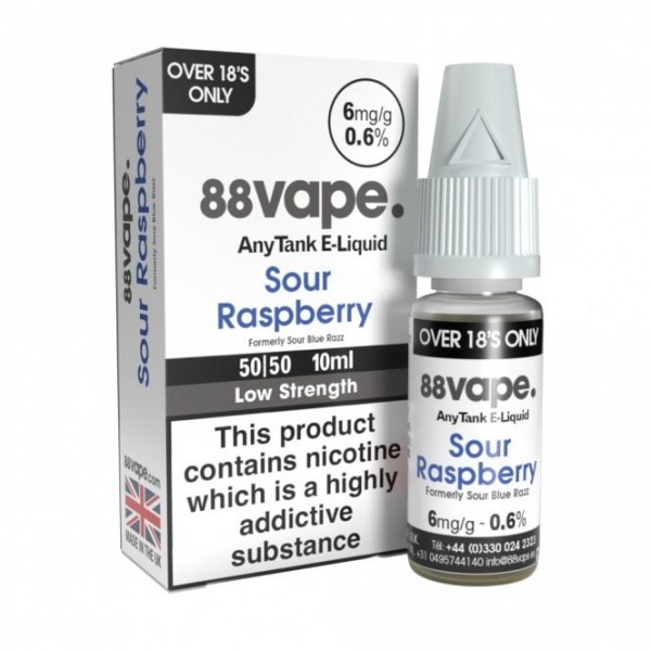Sour Raspberry (Sour Blue Razz) E Liquid - AnyTank Series (10ml)