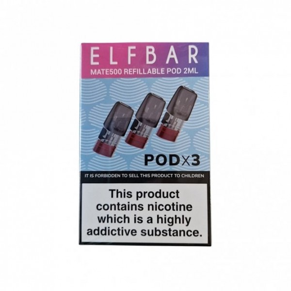 Mate 500 Refillable Replacement Pods (3 Pack)