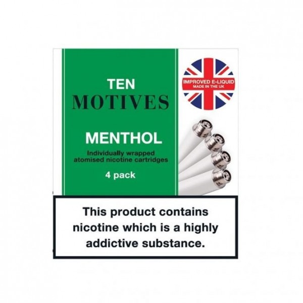Menthol Replacement Cartridges (4 pack)