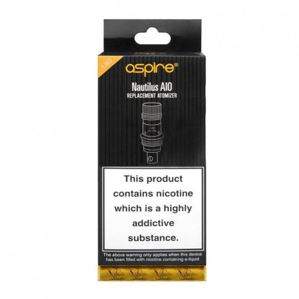 Nautilus AIO Nic Salt Replacement Vape Coils - 5 Pack
